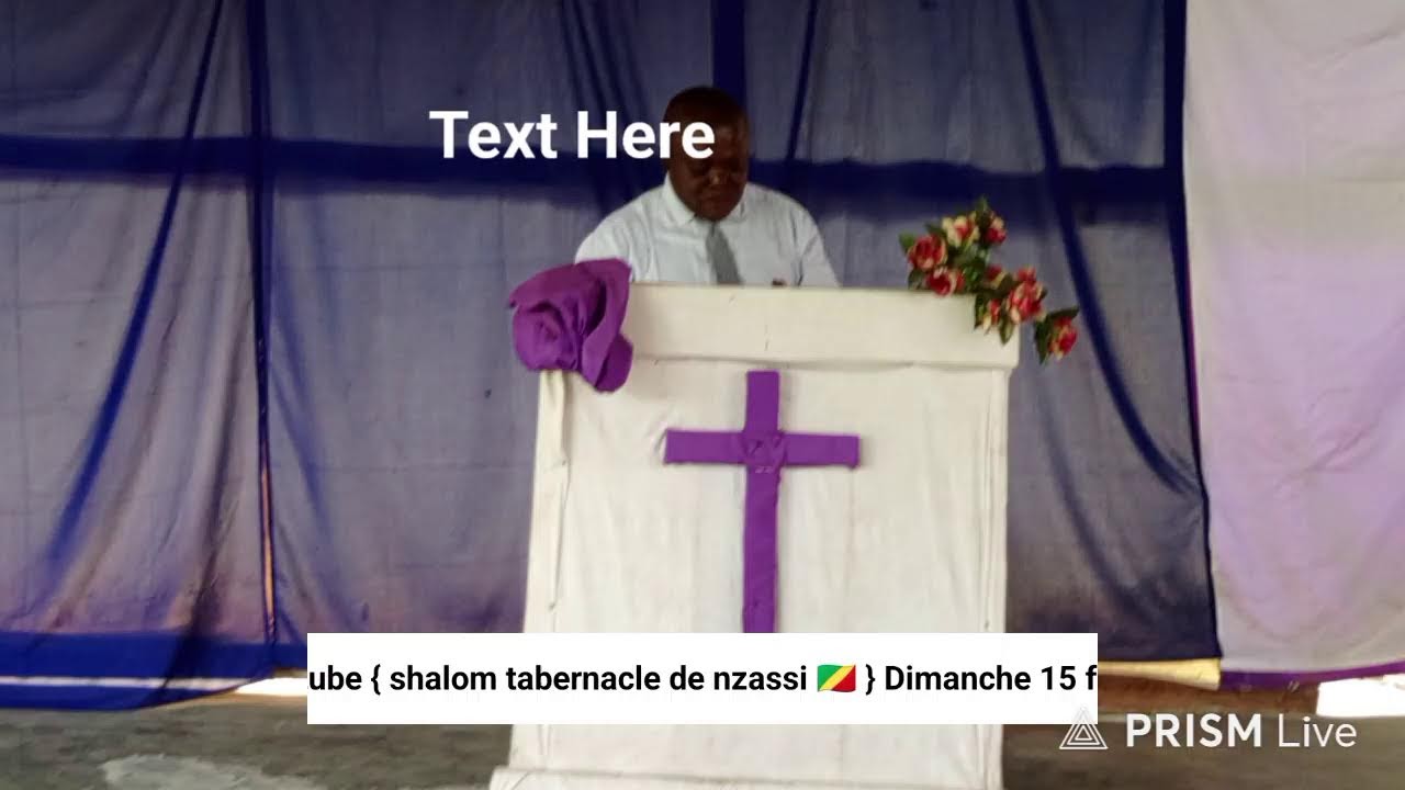 Dimanche 15.02.2026 . sujt de predication  ( dans sa présence 09.09.1962 .W.M.B. PR. PAST. YVON)