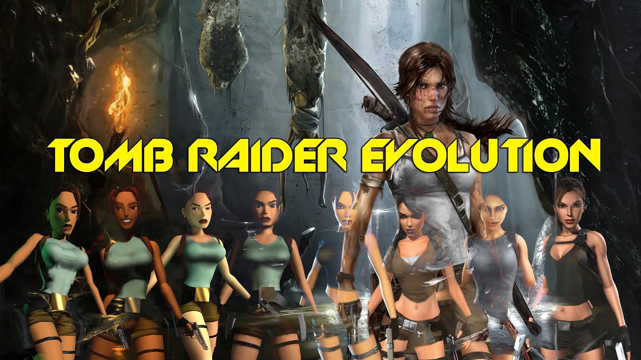 Tomb Raider - Lara Croft Through The Years Evolution [HD]