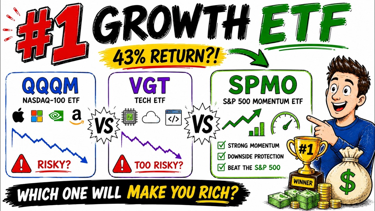 The ONLY Growth ETF I&rsquo;d Buy for 2026 (QQQM vs VGT vs SPMO)