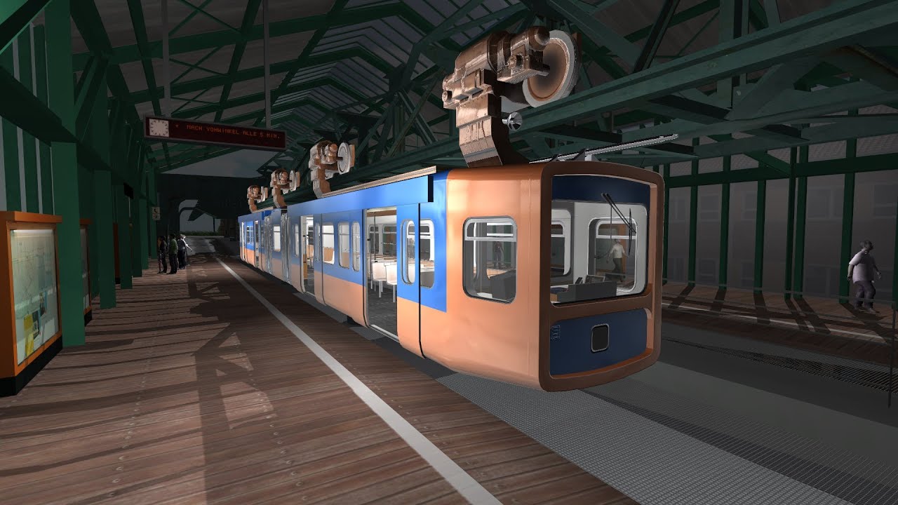 Schwebebahn Simulator 2013 [1080p]