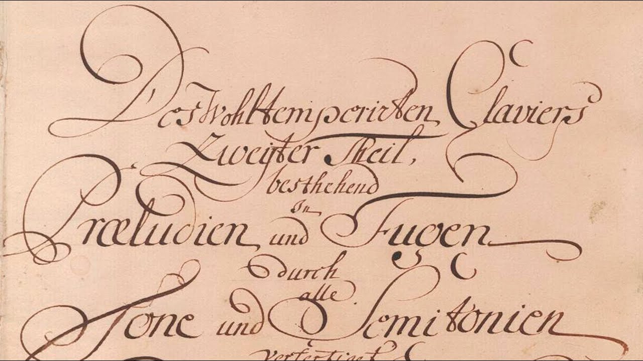 Prelude and Fugue in G-major (WTK II) by J. S. Bach played on a Flemish single after A. Ruckers 1640