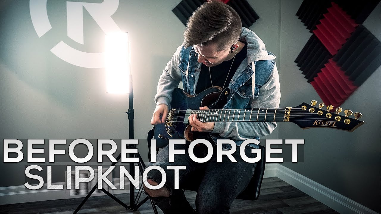 Slipknot - Before I Forget - Cole Rolland (Guitar Cover)