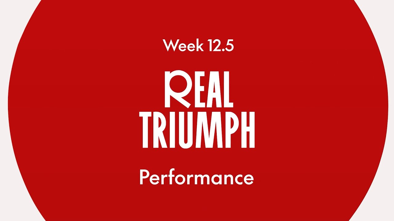 Real Triumph (Full Performance) Technical Toolbox #technicaltuesday