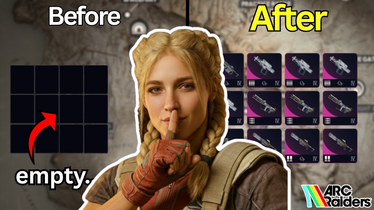 Arc Raiders: How to NEVER Run Out of Loot (INSANE Inventory Guide)