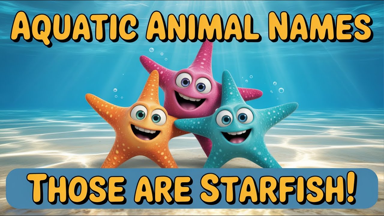 Ocean Animals Song for Kids – Learn Sea Creatures Names & Sounds | Nursery Rhymes & Kids Songs