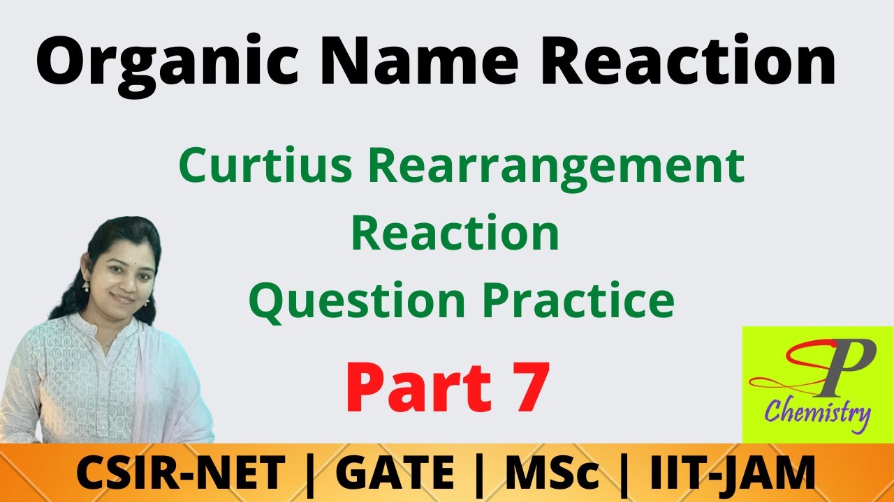 Organic Name Reaction Part-7 | Curtius Rearrangement Reaction | Question Practice
