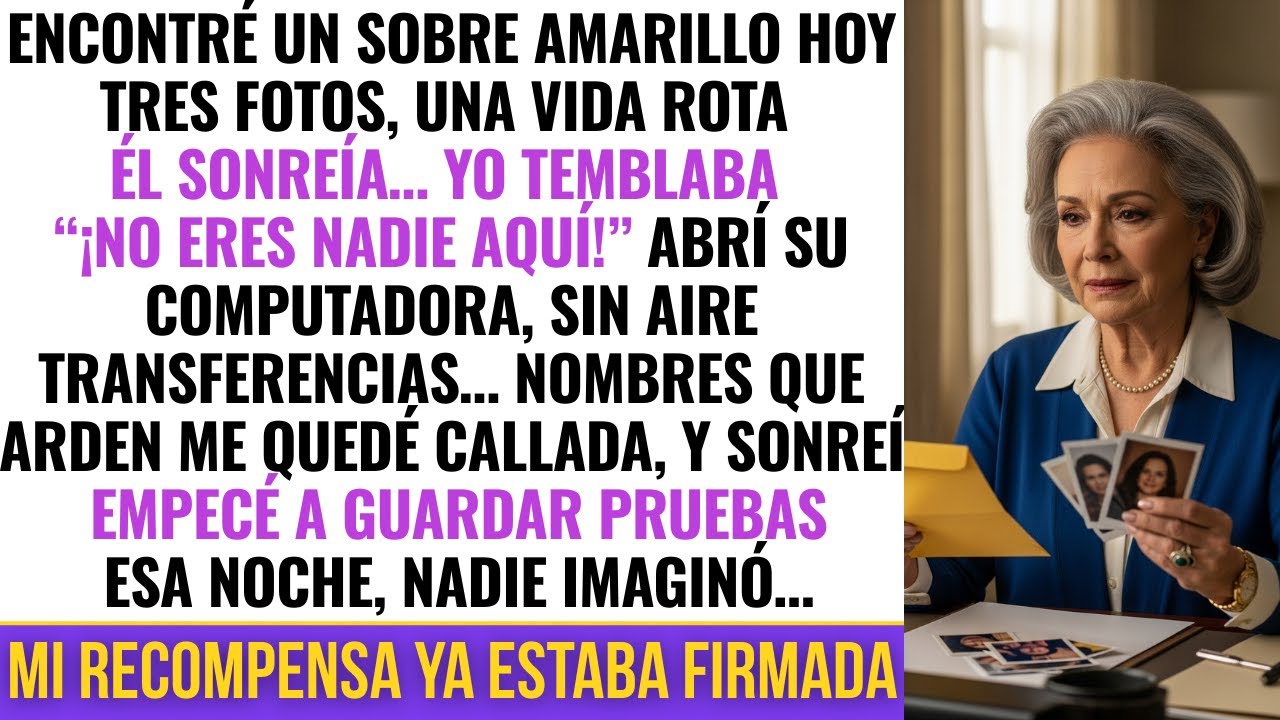 Creí conocer mi matrimonio… pero al abrir un sobre, entendí por qué todos me callaban