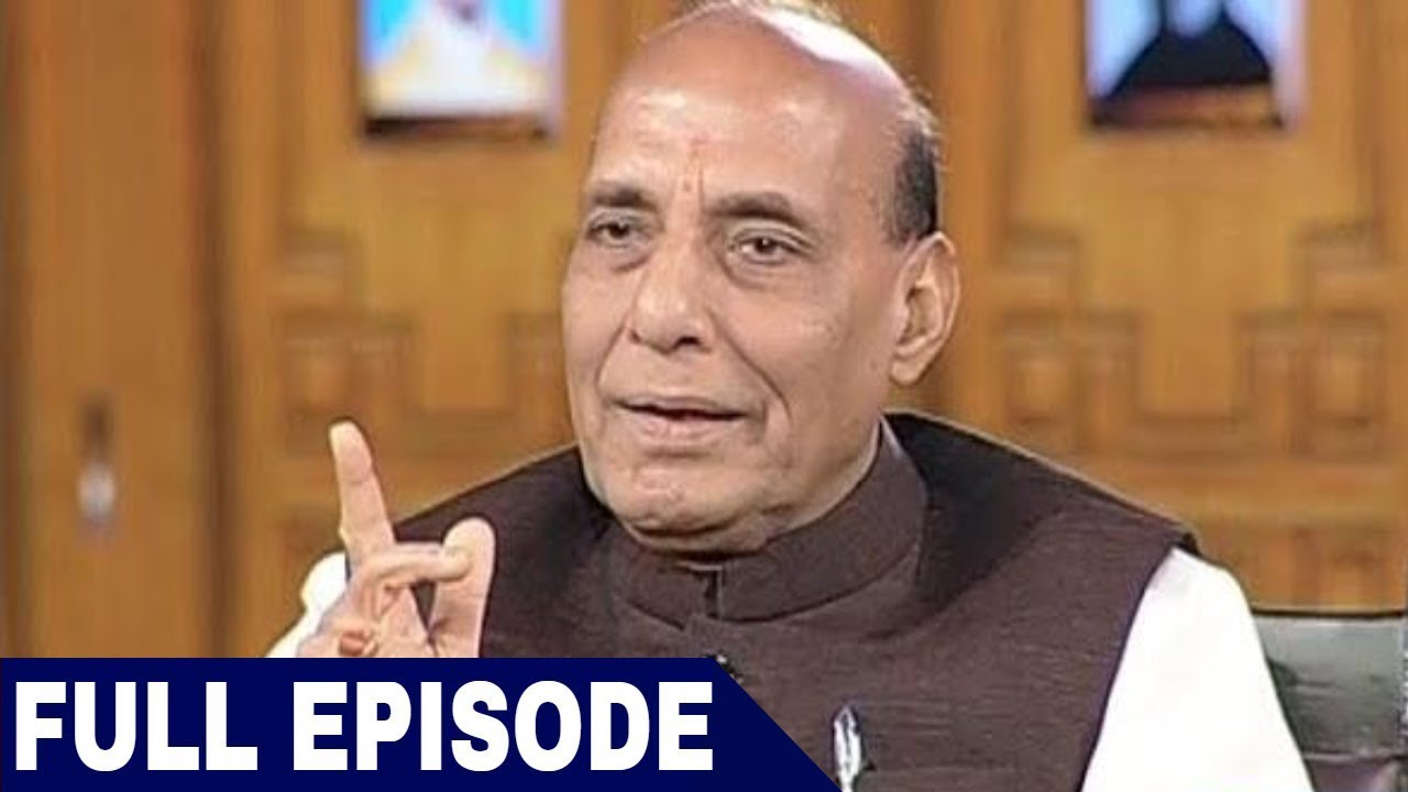 Rajnath Singh In Aap Ki Adalat (Full Interview)