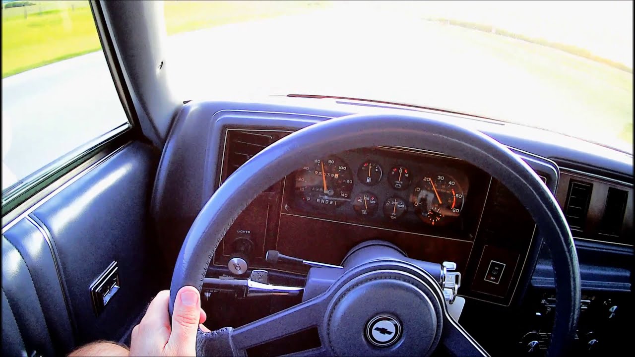 1984 Monte Carlo SS — тест-драйв и разгон от 0 до 60 миль!