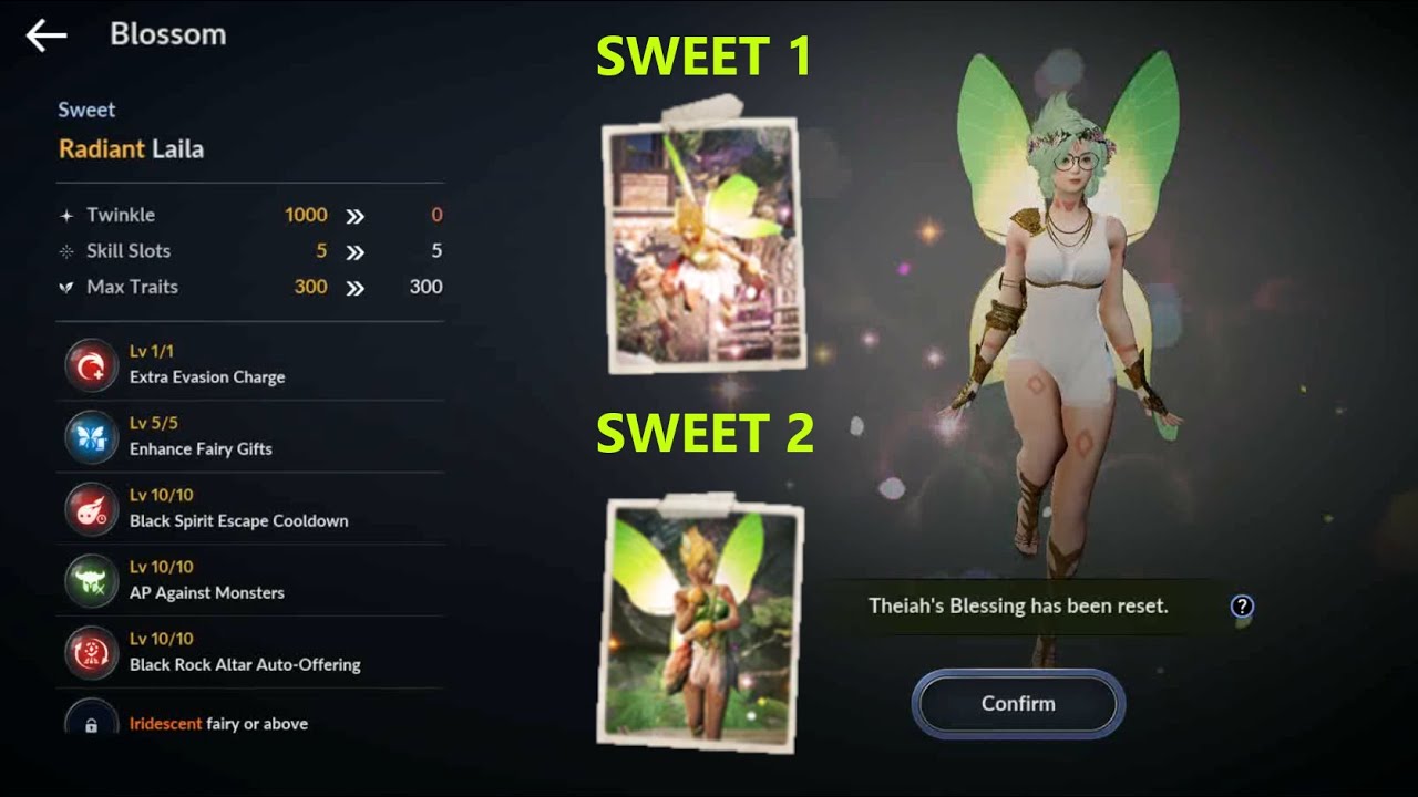 BDM Sweet Laila Fairy Memory Album Map Locations - Horse Racing and Super Secret Spot