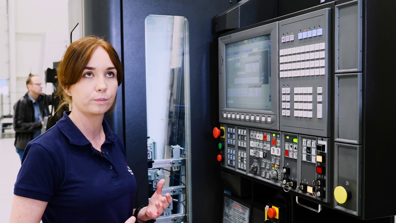 OKUMA Programowanie ARMROID - Załadunek detalu | HTM