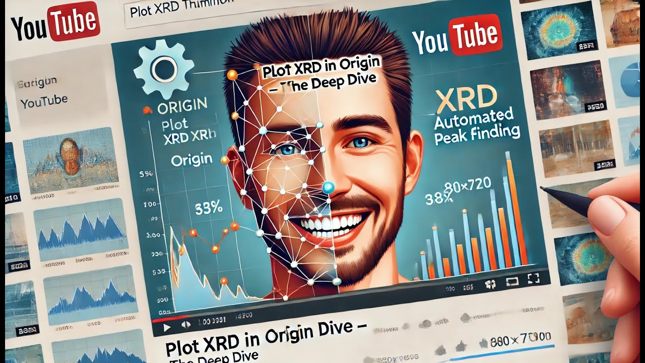Master XRD Plotting in the New Origin – From Raw Data to Publication-Ready Charts! 📊✨