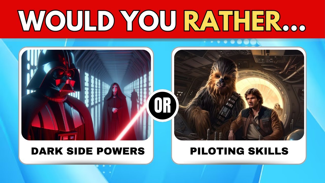 Ultimate Star Wars Decisions: Which Side Are You On? 🚀👾