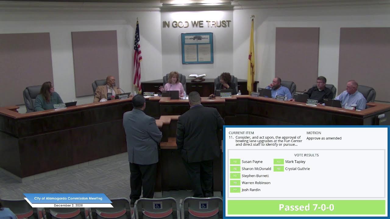 City Commission Regular Meeting 12-02-2025