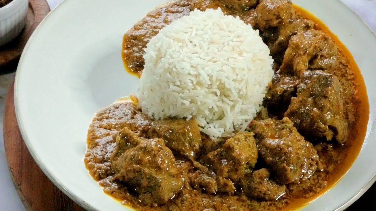 SAUCE D'ARACHIDE À LA VIANDE DE DE BOEUF - CUISINE AFRICAINE - JOLLY KISSIN