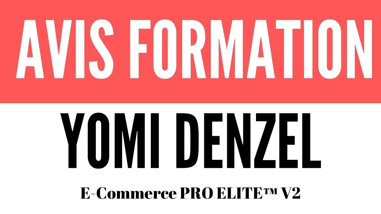Formation Ecommerce 2.0 de Yomi, une nouvelle arnaque ?