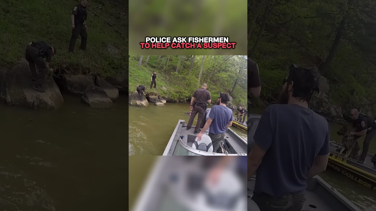 Police Ask Fishermen To Help Catch Suspect 😳