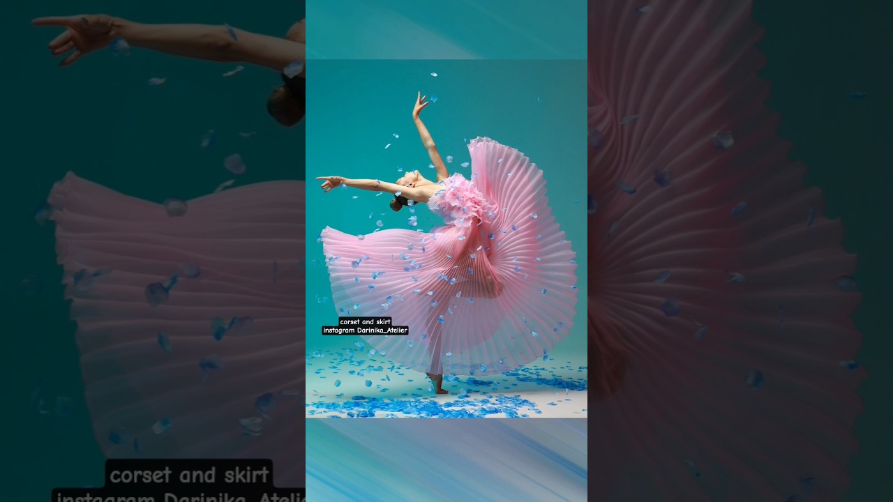 🇺🇦 Model poses for photoshoot📸 Rhythmic gymnastics. Model Valeriia