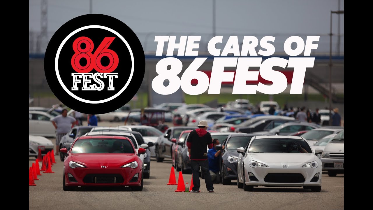 Cars of 86FEST: Scion FR-S, Subaru BRZ, Toyota AE86 Festival at Auto Club Speedway