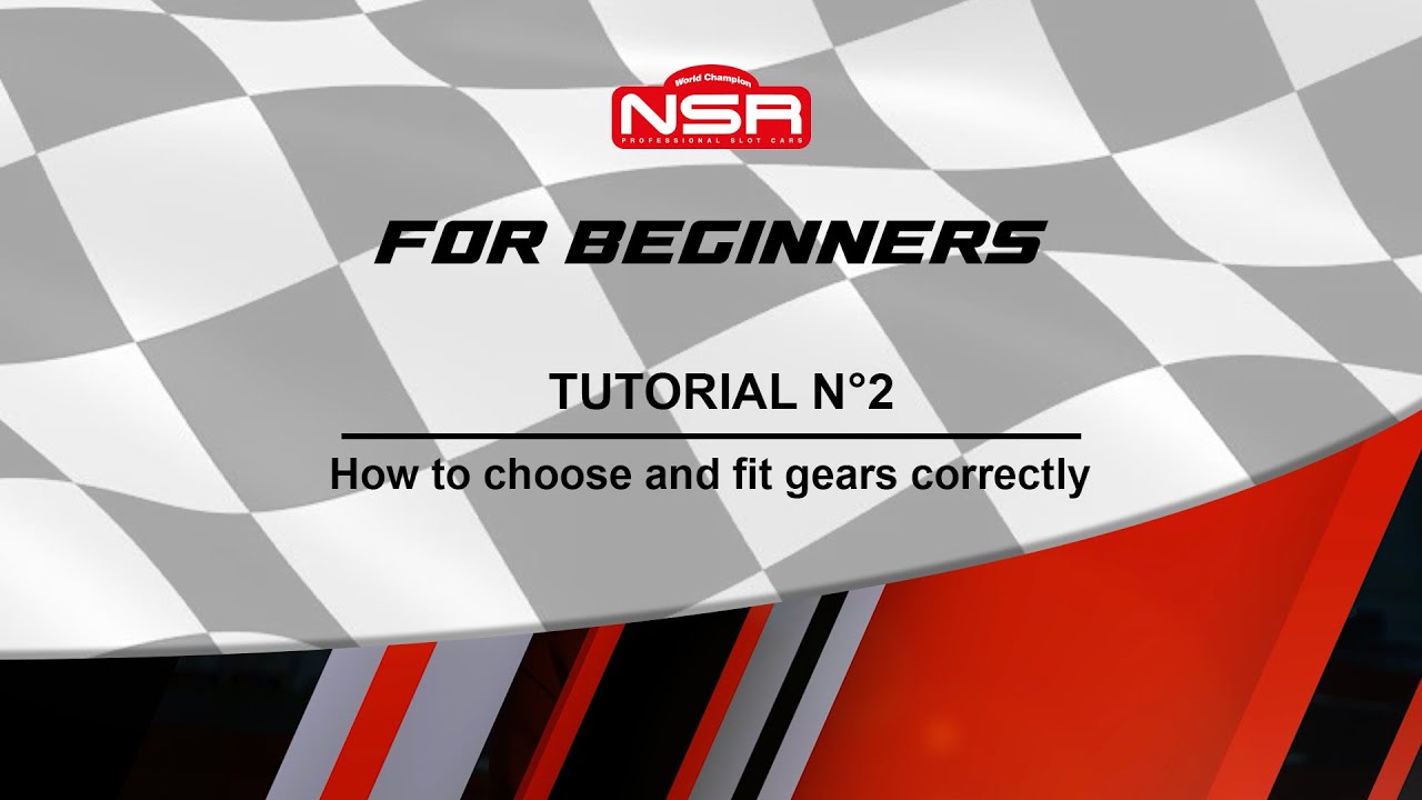 TUTORIAL N°2 - GEARS - How to choose and fit gears (crown and pinion) correctly.