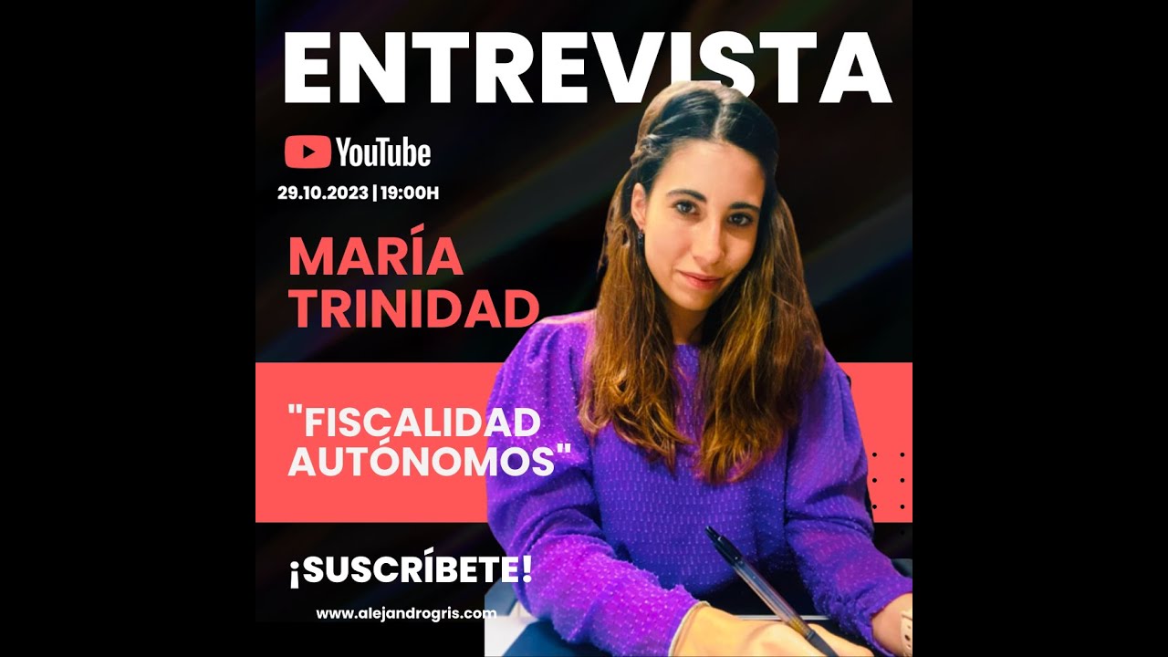 Fiscalidad para autónomos, con María Trinidad