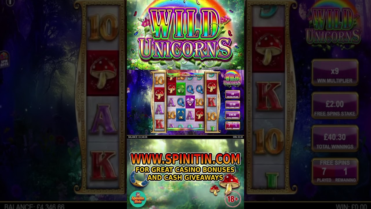 WILD UNICORNS SLOT BY BTG FINALLY DROPS A BIG WIN!