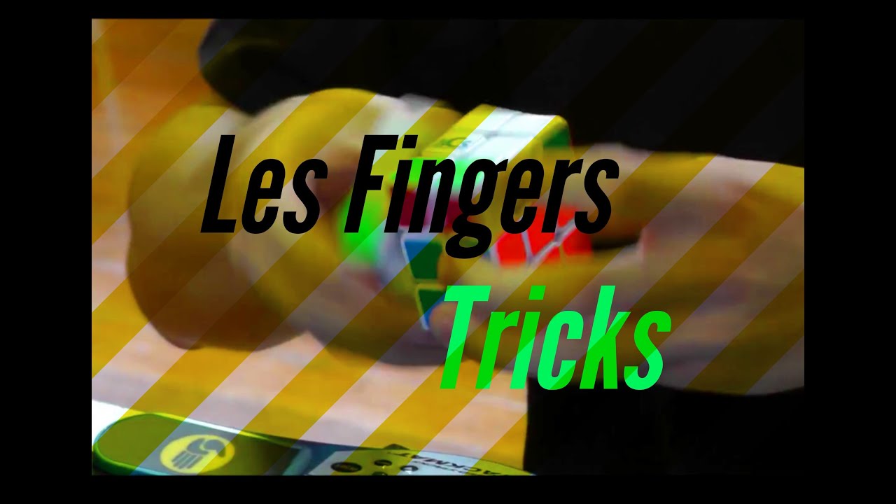 Les fingers tricks du Rubik's cube pour aller plus vite