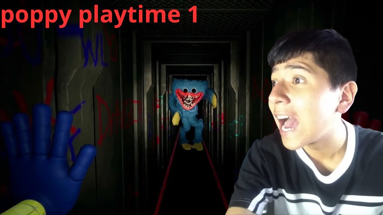 Jugando poppy playtime: capitulo 1 por primera vez 😱😱