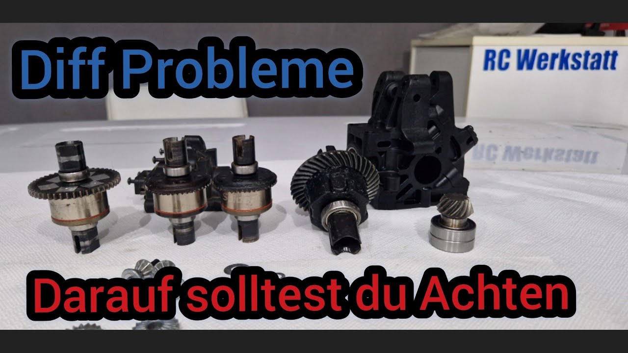 RC Differential Schäden vorbeugen