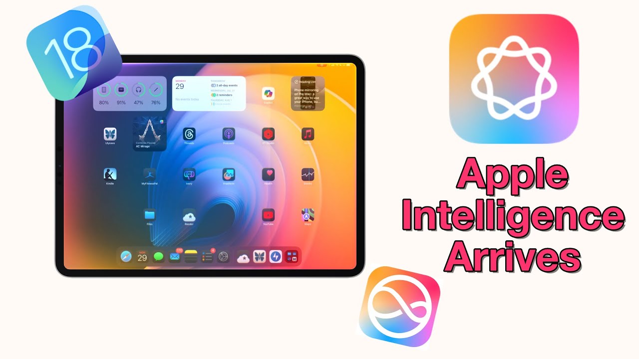 iPadOS 18.1 FIRST LOOK | Apple Intelligence is here!