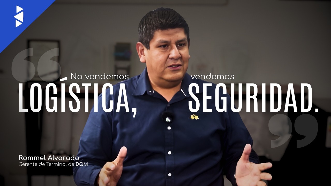 No vendemos logística… vendemos SEGURIDAD: Liderazgo en industria química con Rommel Alvarado🎙️| DQM