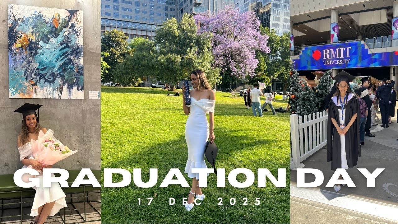 Graduation Day Vlog 🎓 | RMIT MBA | Melbourne