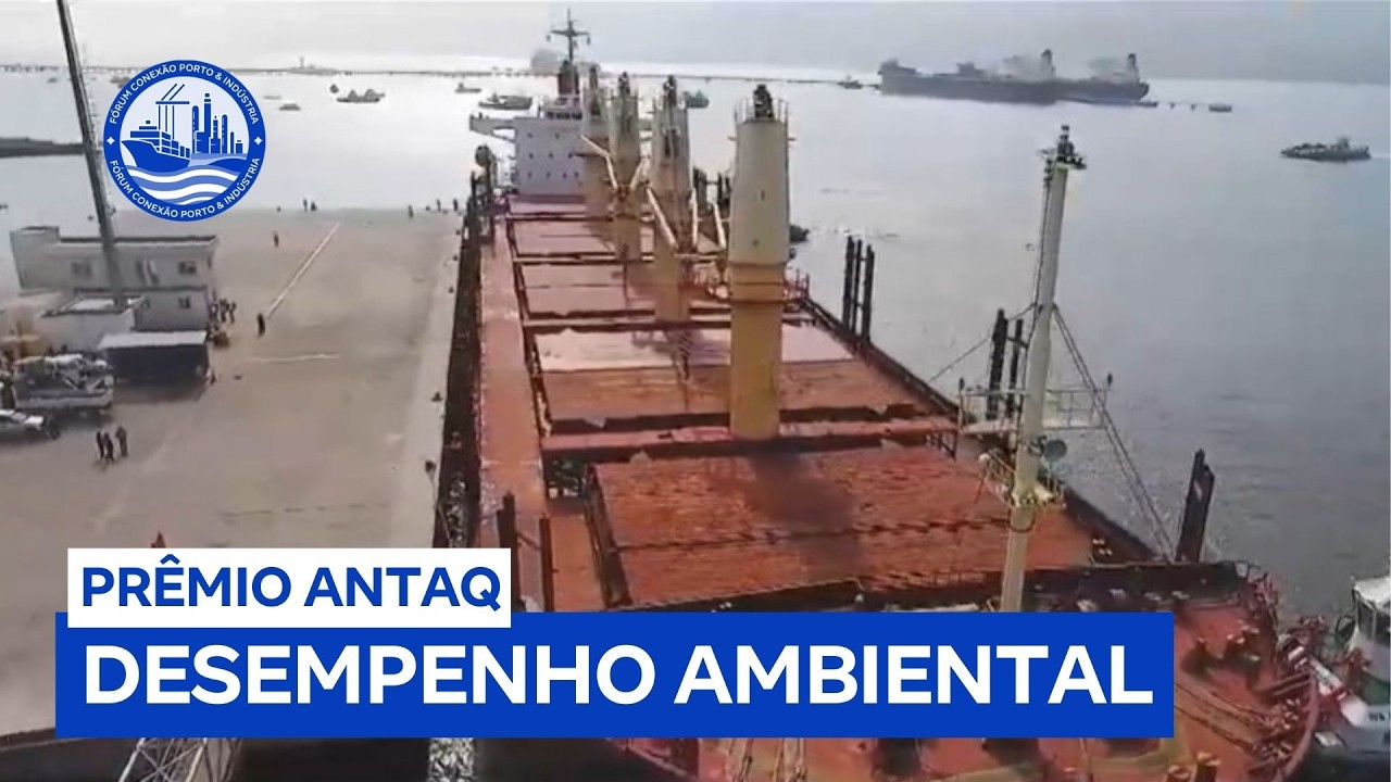 Porto de São Sebastião é reconhecido por desempenho ambiental no Prêmio Antaq