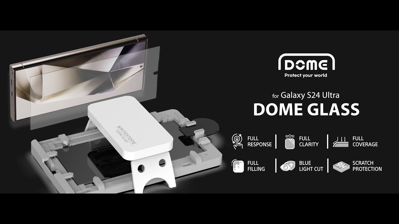 Whitestone Domeglass for S24 series Installation