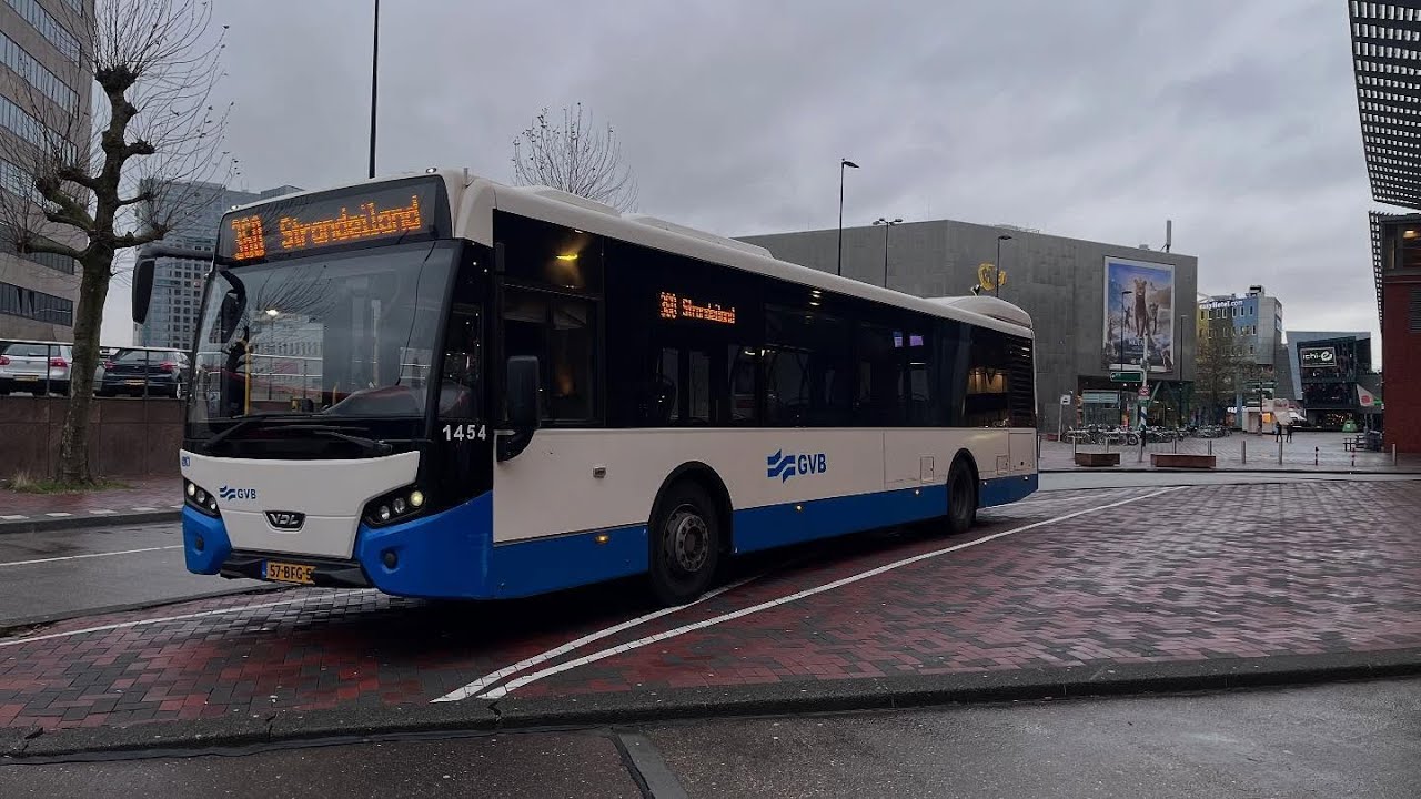 GVB | Amsterdam | Lijn 360 | Station Bijlmer ArenA - Strandeiland v.v | VDL | 2024 | Snelbus | R-NET