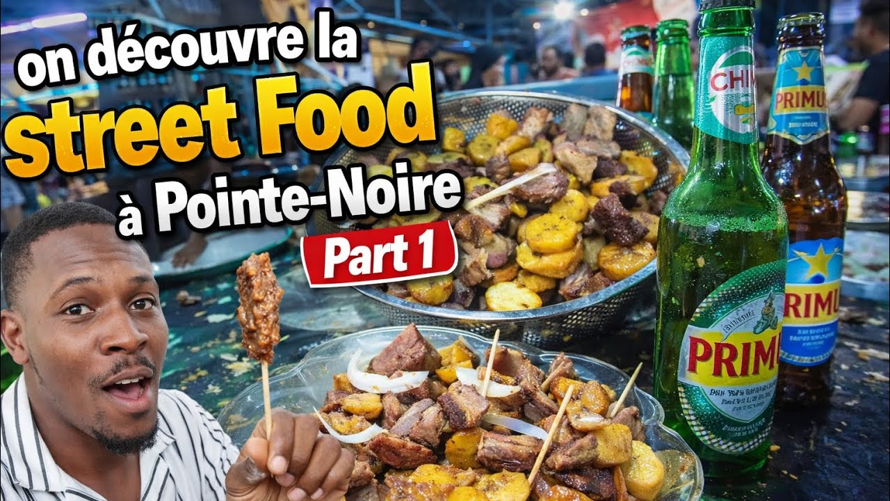 Vlog Congo : On découvre la street Food à Pointe-Noire 🇨🇬 PART 1