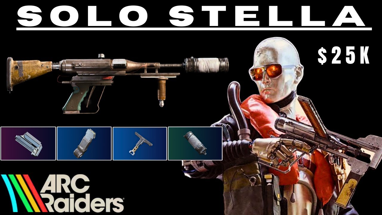 This $25K Stitcher Loadout Makes Solo Stella EASY | ARC Raiders