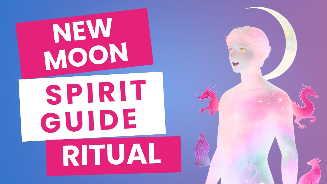 Meet Your Spirit Guides 🌙 New Moon Journey for Witchy ADHD Souls