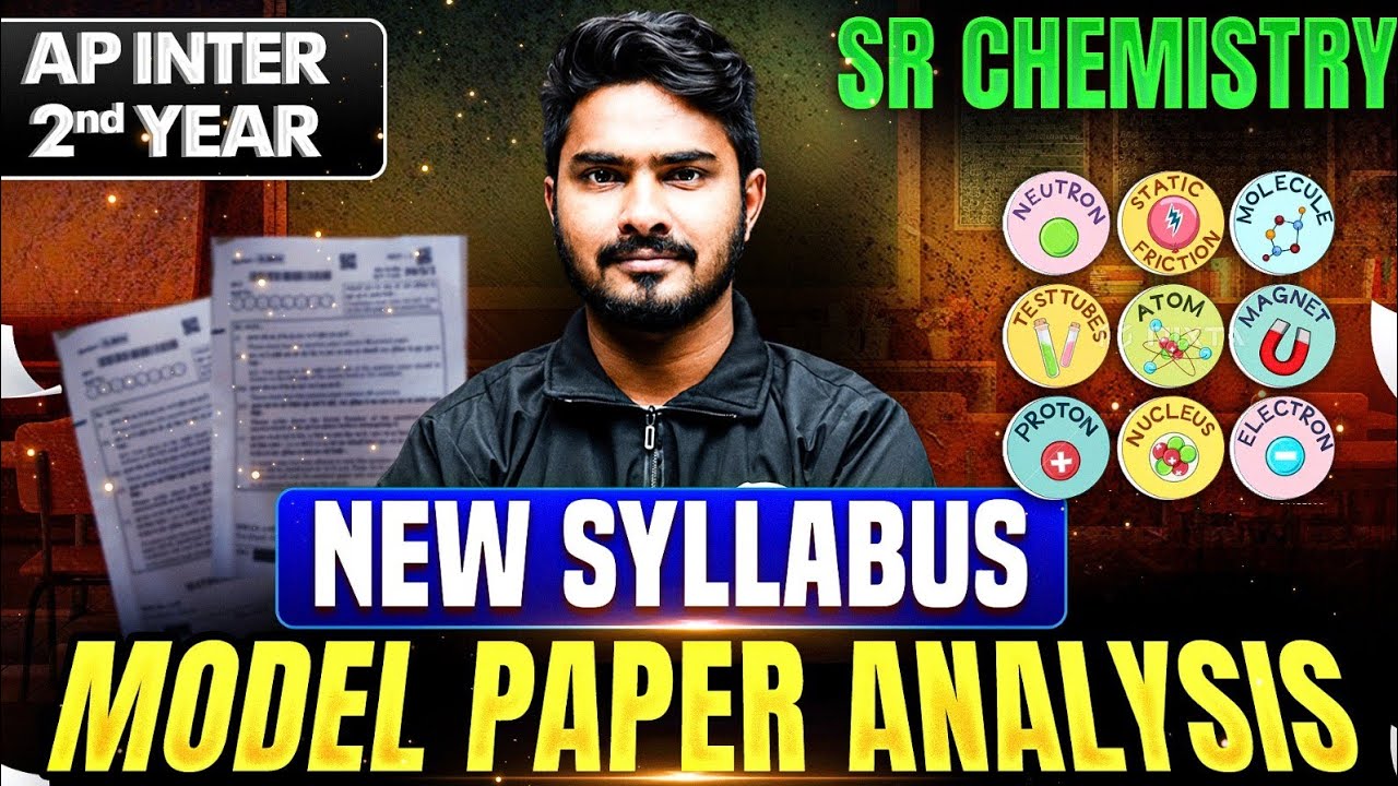 SR Chemistry New Syllabus Model Paper Discussion 🔥 | AP Inter 2nd Year | IPE 2027 | PW Telugu