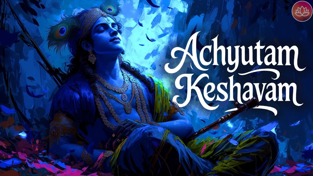 Achyutam Keshavam | Divine Krishna Bhajan for Devotion & Inner Peace | Sanatan Music