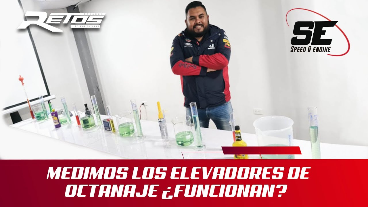 MEDIMOS LOS ELEVADORES DE OCTANAJE | ¿ CUANTOS OCTANOS SUBE? | RETOS ECUADOR