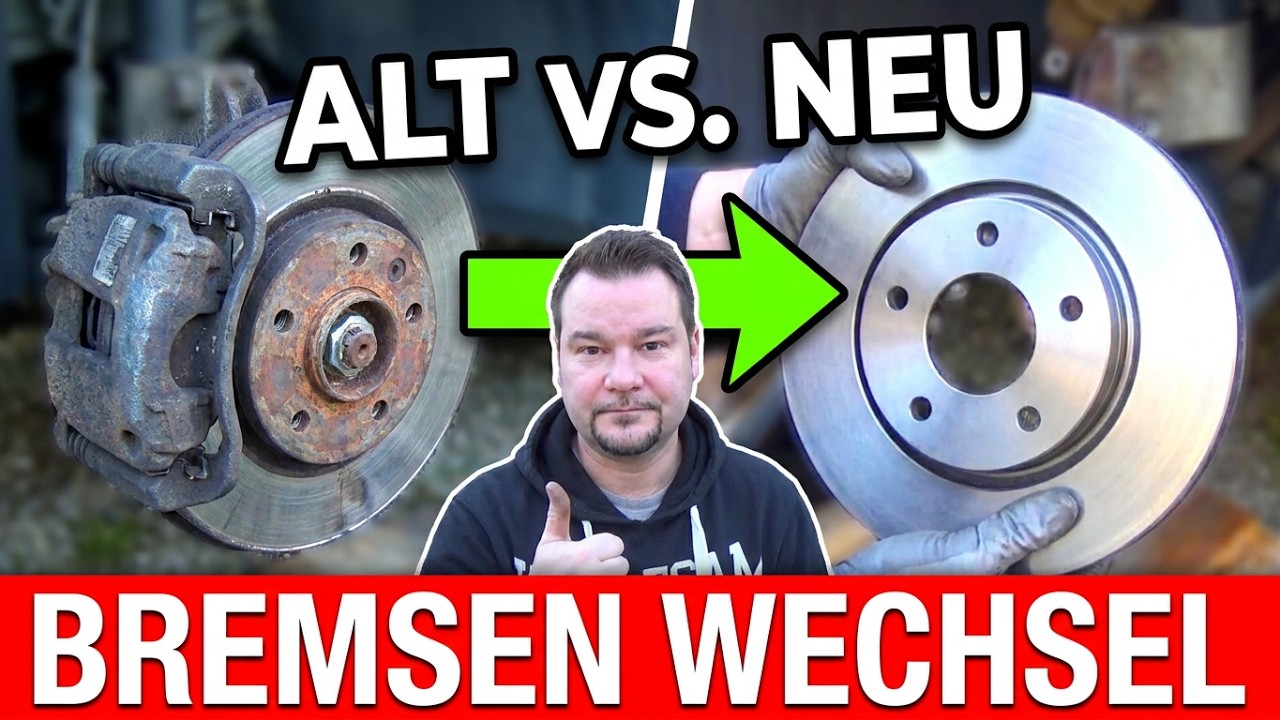 Peugeot 307CC Bremsscheibe und Beläge vorne wechseln 🔧 DIY tutorial