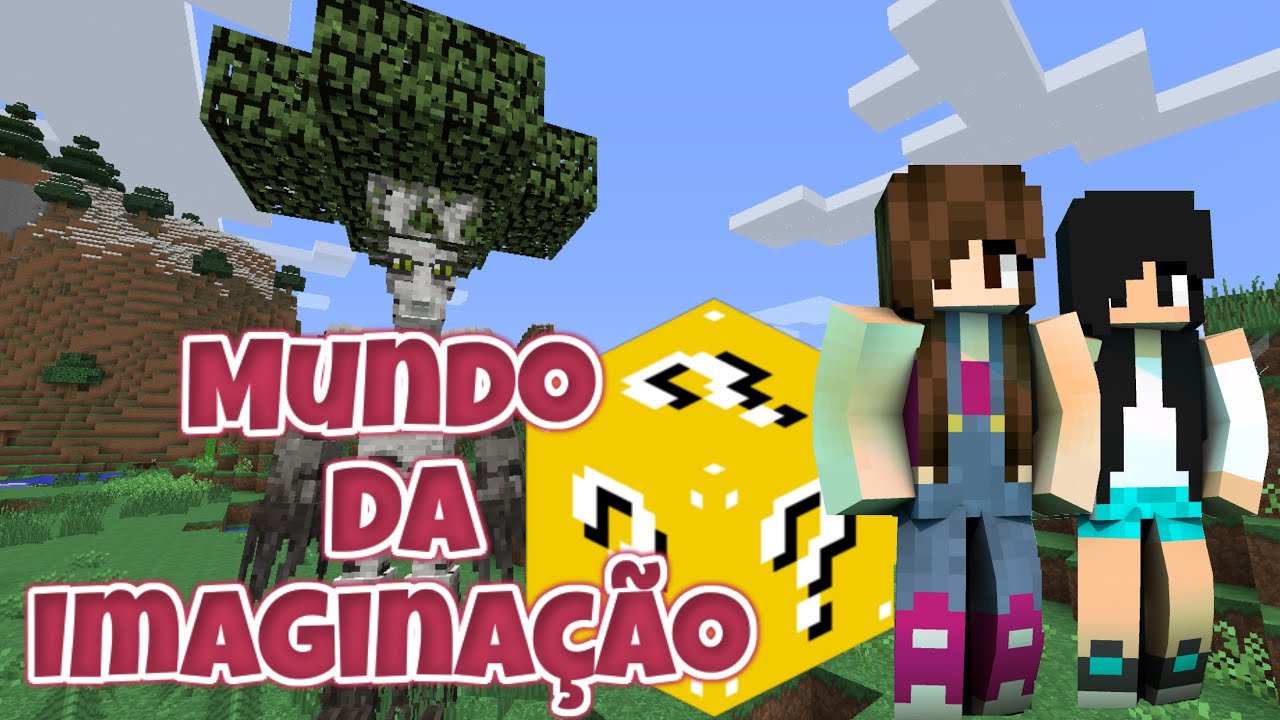 Minecraft Mundo da Imaginação - CAÇA DE LUCKY BLOCK #04