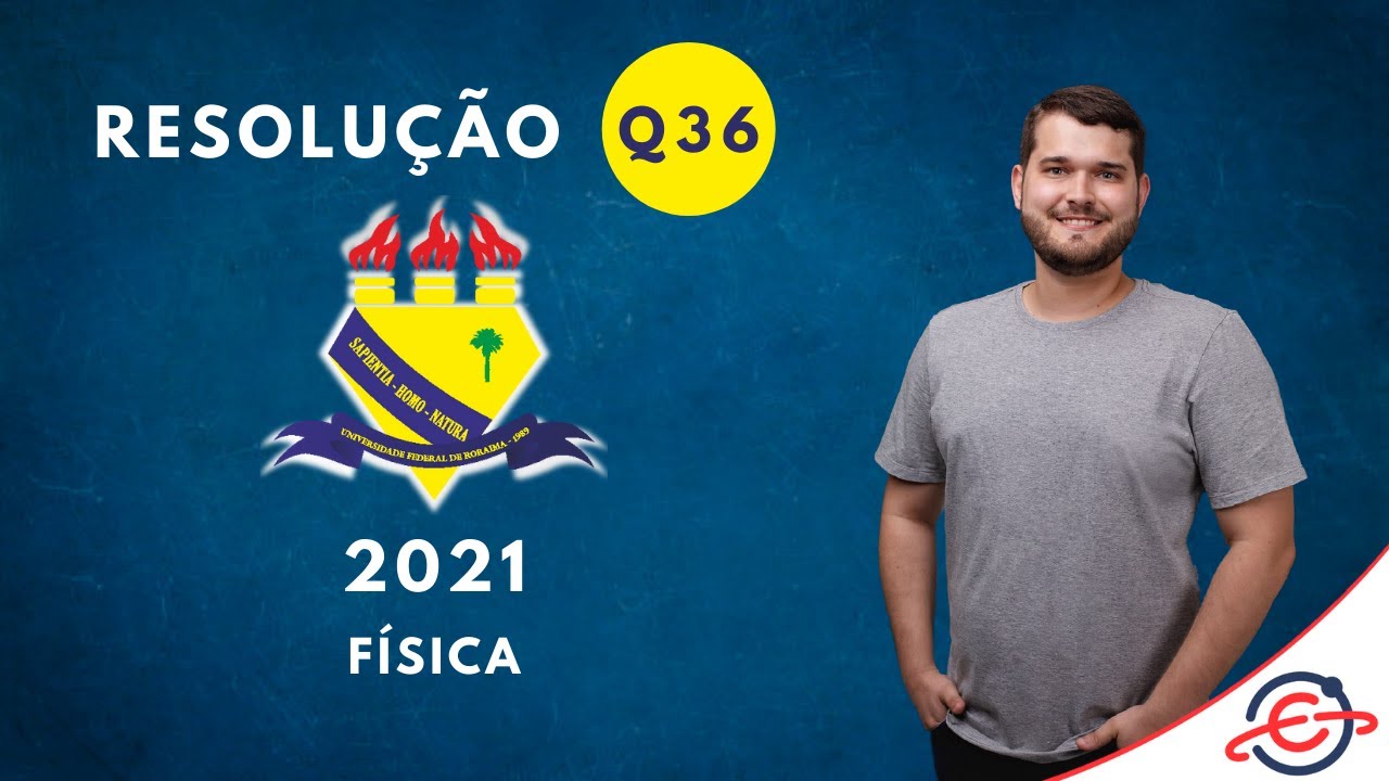UFRR 2021 - Física - Q. 36 | Uma carga elétrica com energia cinética difer | Profº Italo Malinowski
