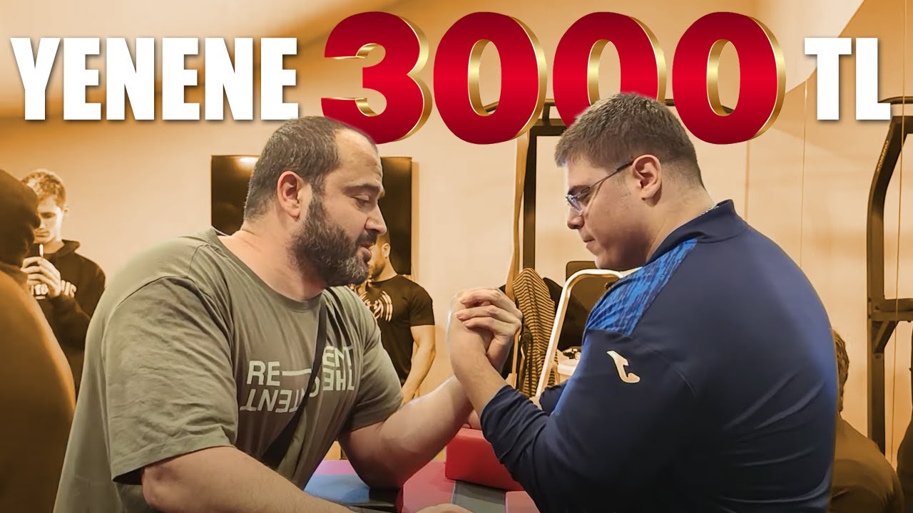 BİLEK GÜREŞİNDE YEN 3000 TL KAZAN | BİLEK GÜREŞİ YAPAN SPORCULAR İLE YENENE 3000 TL