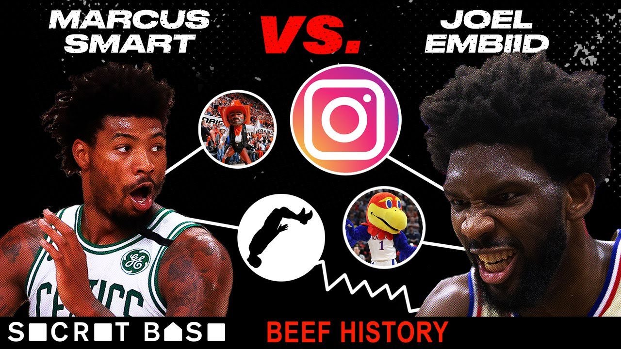Joel Embiid has beefed with Marcus Smart in college, in the NBA, and all across social media
