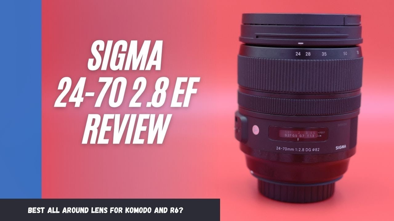 Лучший объектив для быстрой съёмки? | Обзор Sigma 24-70 2.8 ART EF | Видео RED Komodo 6K и Canon R6