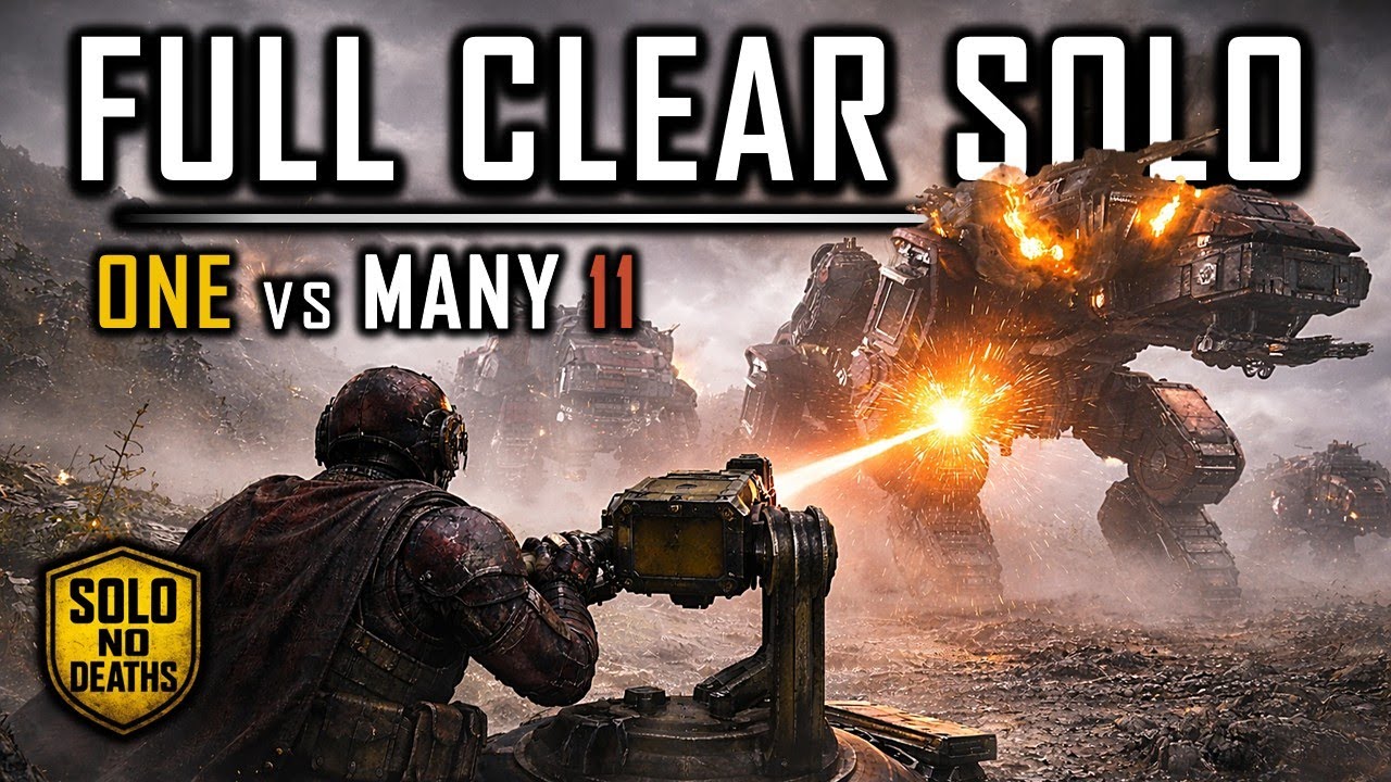 FULL CLEAR SOLO – Commando Black Box | Factory Strider Convoy | ONE vs MANY 11