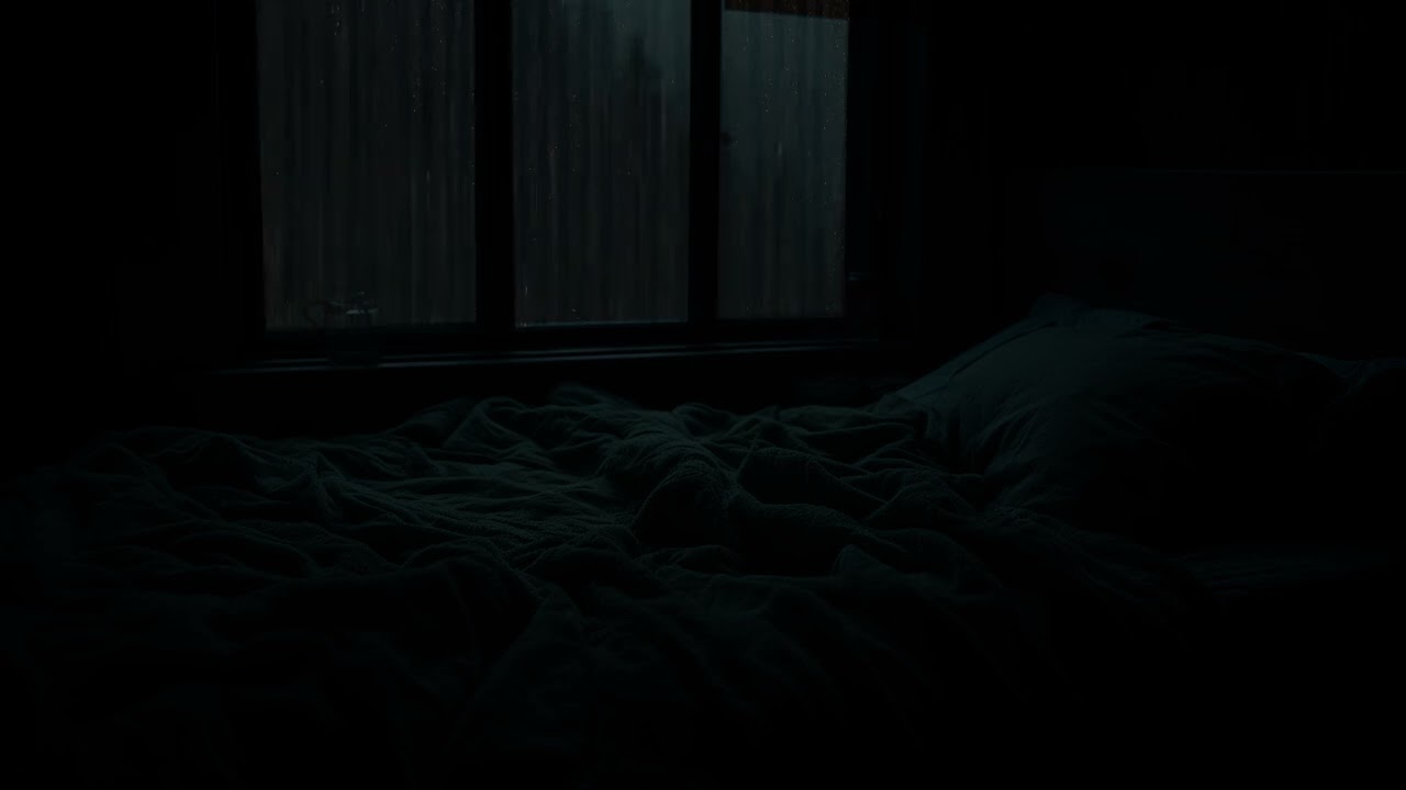 Soft Rain in Midnight Stillness | Return to the Gentle Love of Childhood and a Mother's Embrace