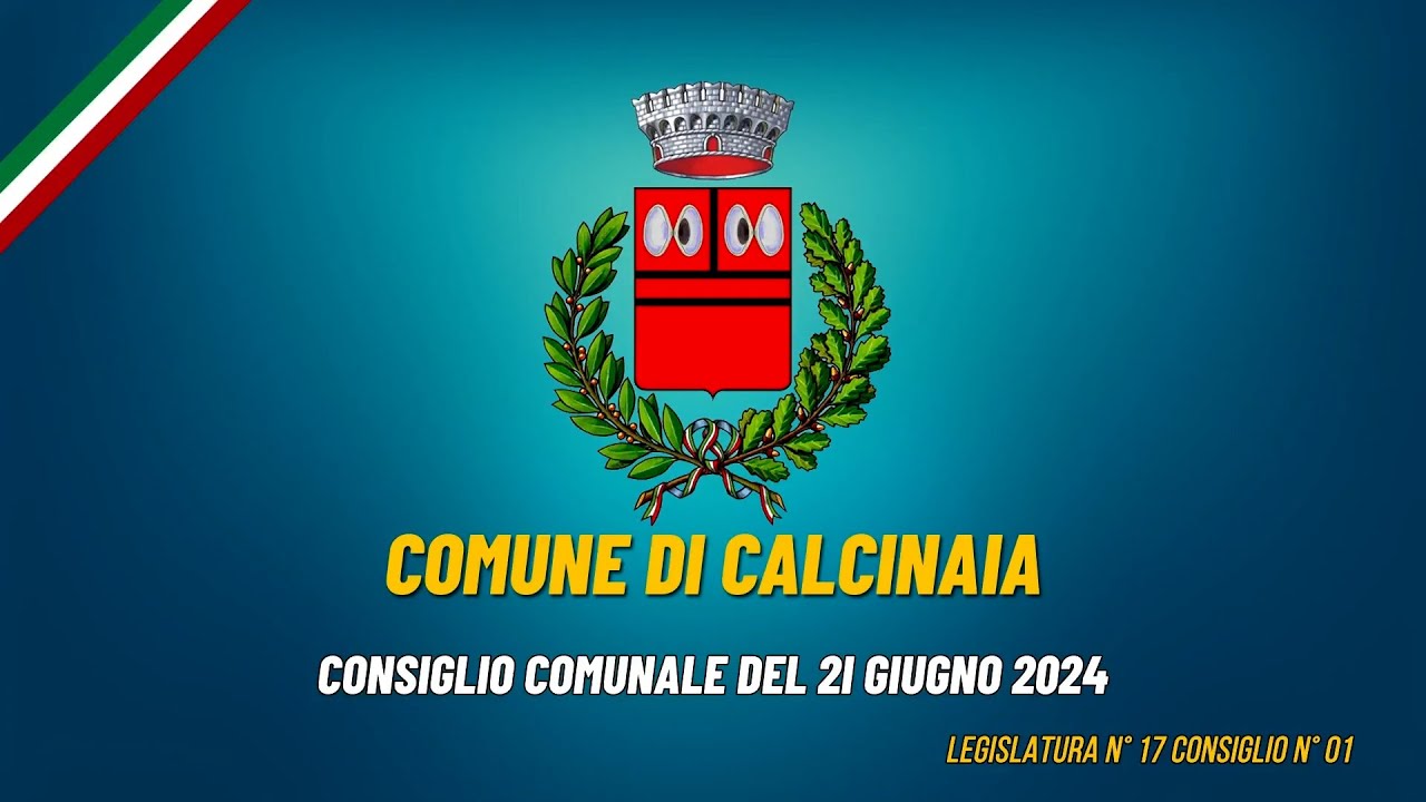 Il Consiglio Comunale di Venerdì 21 giugno 2024